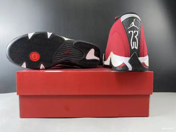 Rep TBkick GYM RETRO AIR RED TORO JORDAN 14 487471-006 0517